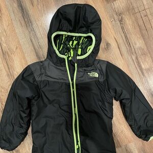 Boys 4tnorth face reversible warm coat